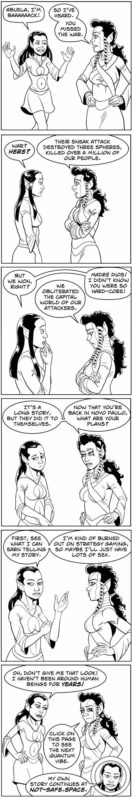 Strip 2571 of Quantum Vibe