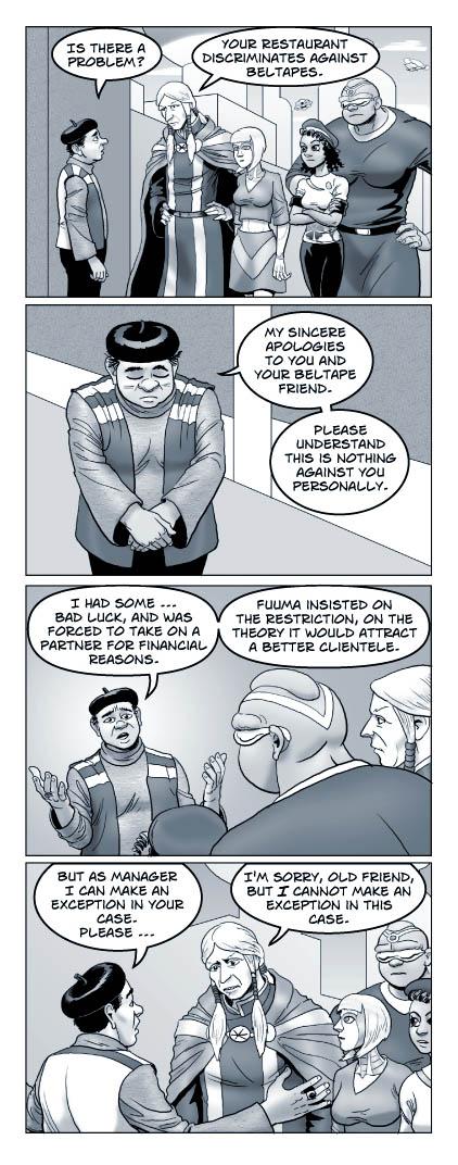 Strip 416 of Quantum Vibe