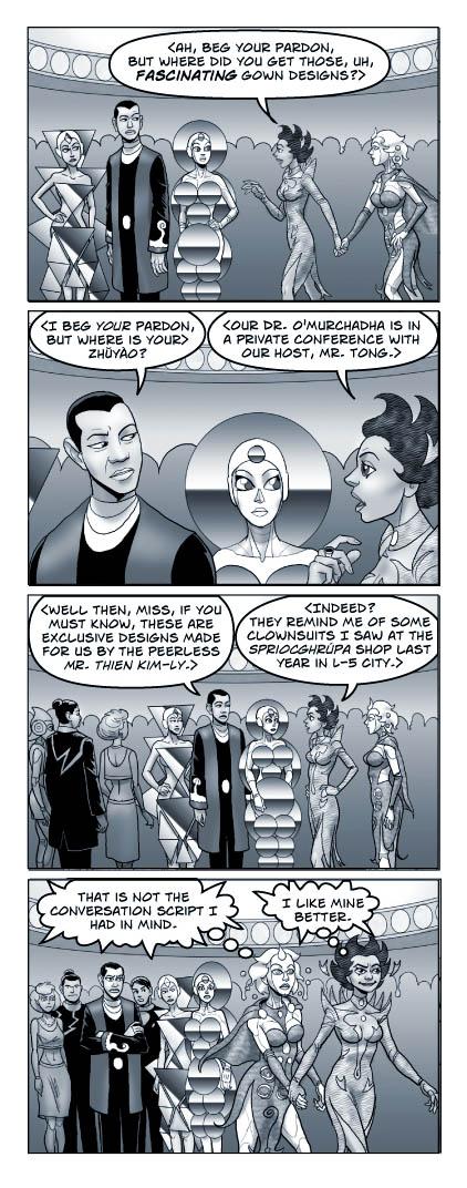 Strip 447 of Quantum Vibe