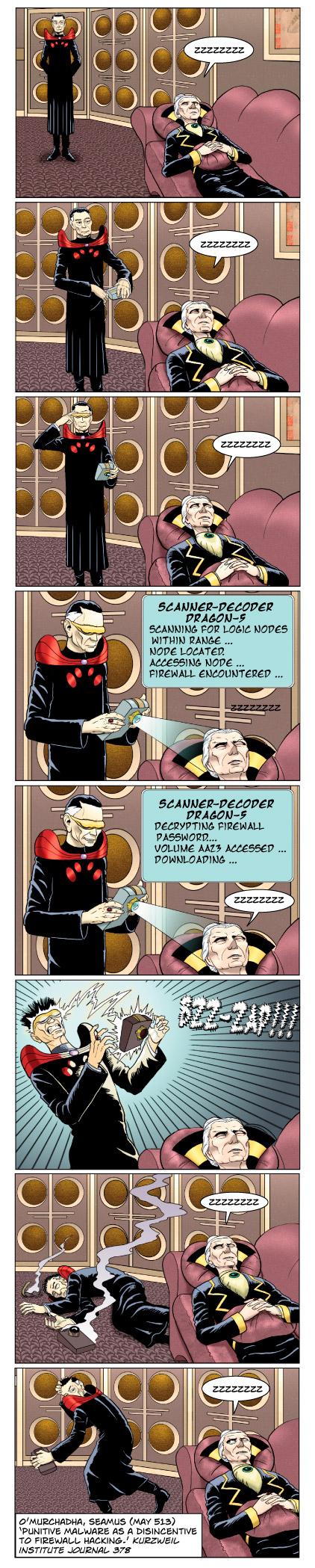 Strip 469 of Quantum Vibe