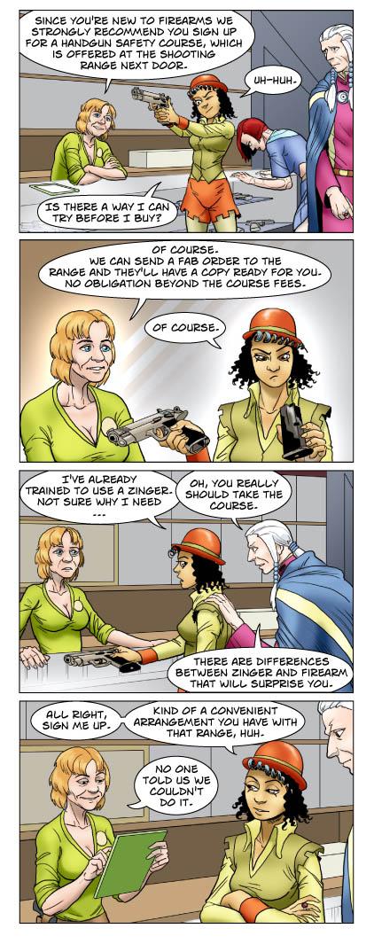 Strip 575 of Quantum Vibe