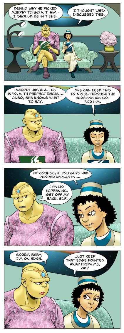 Strip 615 of Quantum Vibe