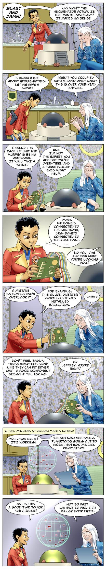 Strip 683 of Quantum Vibe