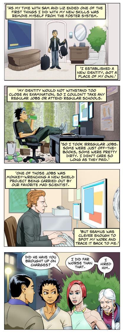 Strip 808 of Quantum Vibe