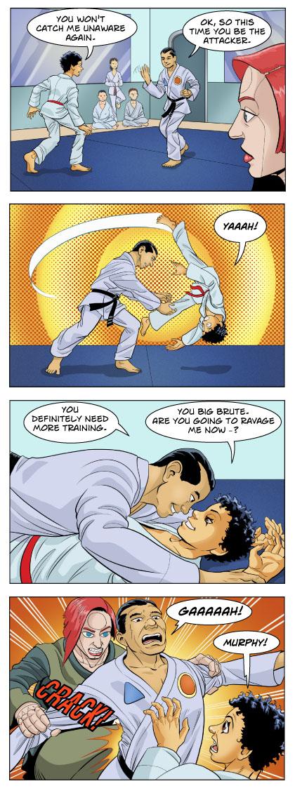 Strip 814 of Quantum Vibe