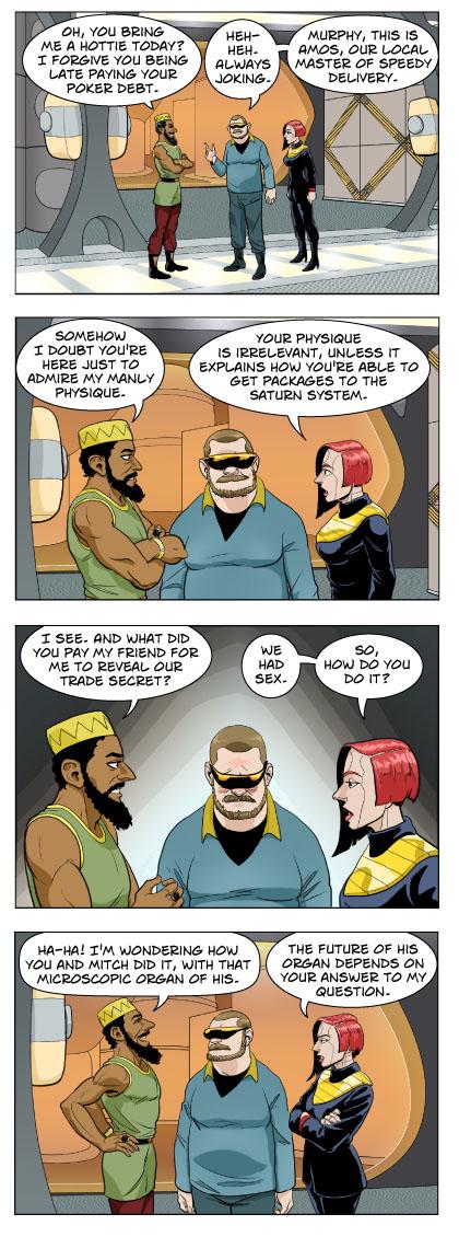 Strip 838 of Quantum Vibe