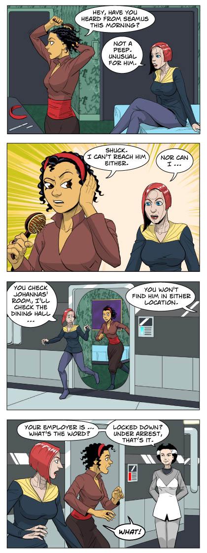 Strip 921 of Quantum Vibe
