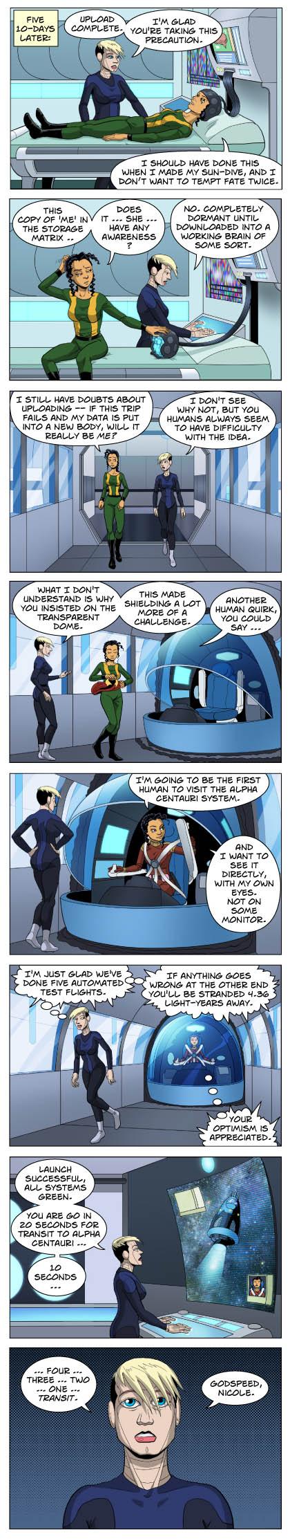 Strip 1040 of Quantum Vibe