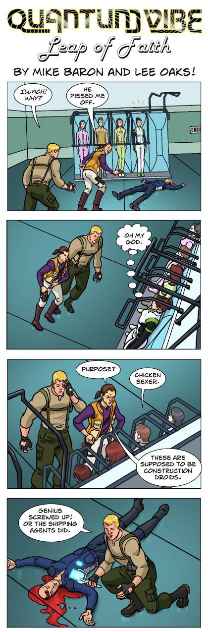 Strip 987 of Quantum Vibe