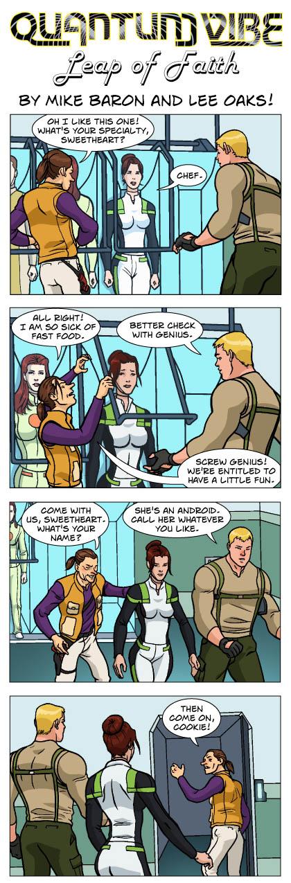 Strip 988 of Quantum Vibe