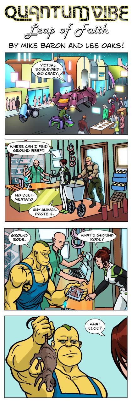 Strip 993 of Quantum Vibe