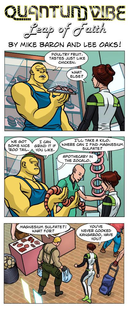 Strip 994 of Quantum Vibe