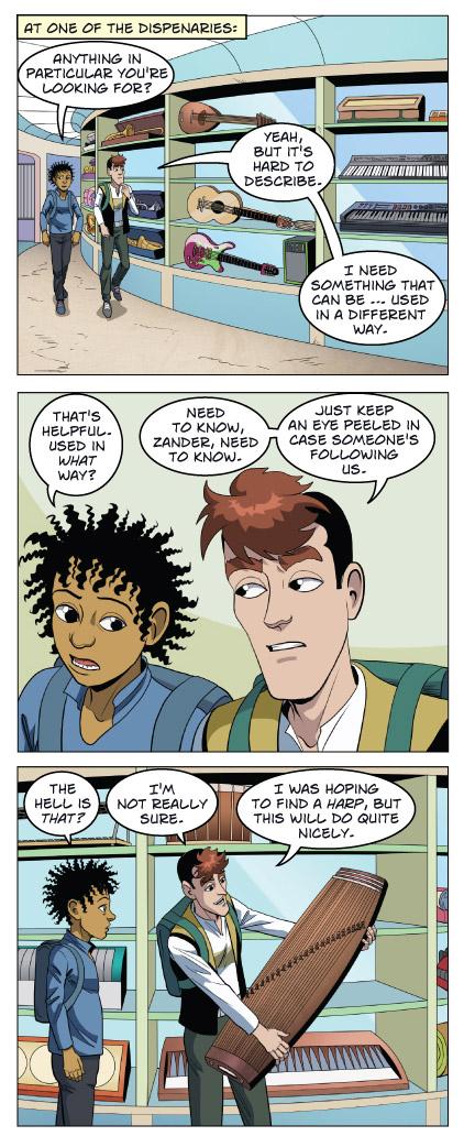 Strip 1185 of Quantum Vibe