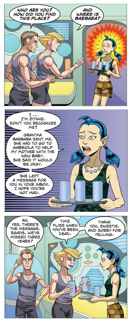 Strip 1421 of Quantum Vibe