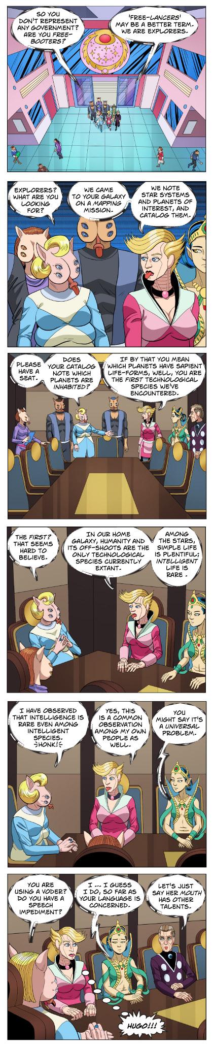 Strip 1525 of Quantum Vibe