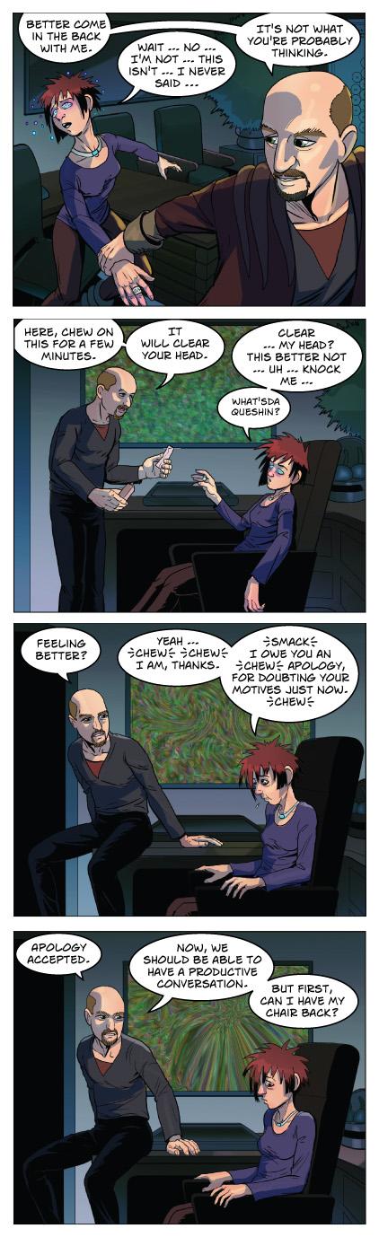 Strip 1776 of Quantum Vibe