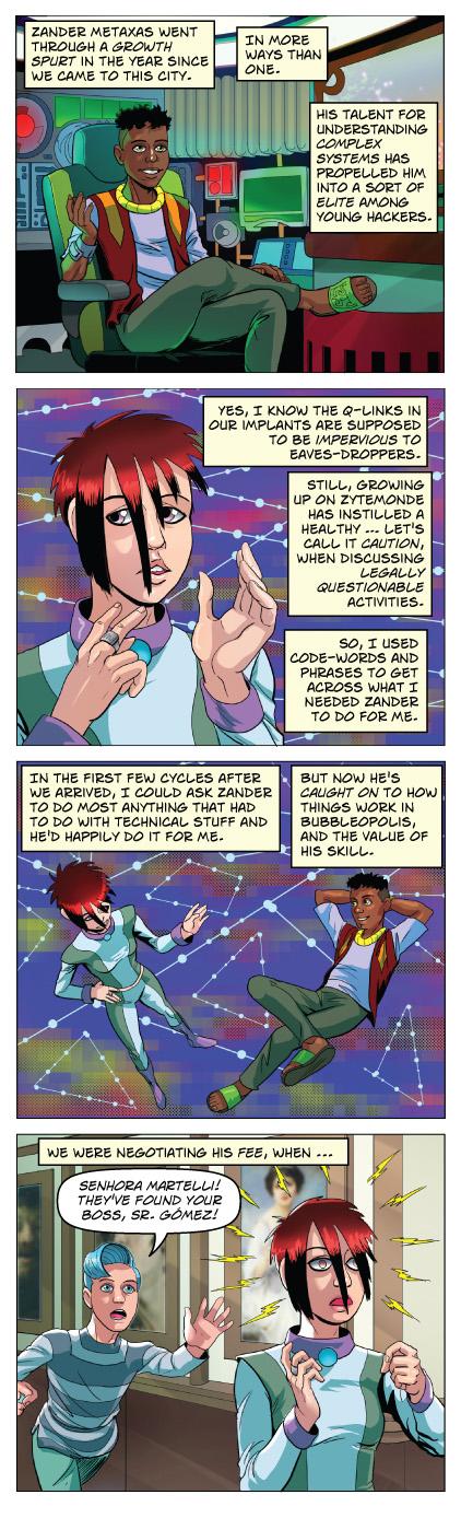 Strip 1812 of Quantum Vibe
