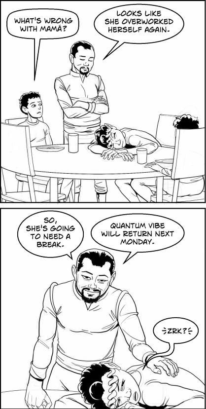 Strip 2543 of Quantum Vibe