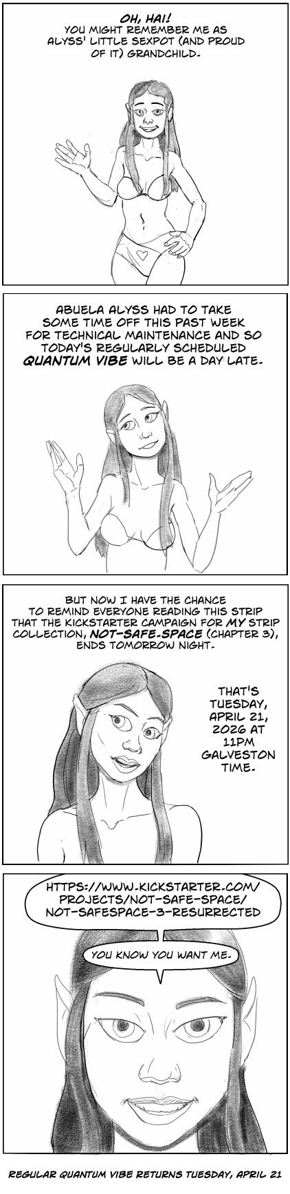 Strip 2584 of Quantum Vibe