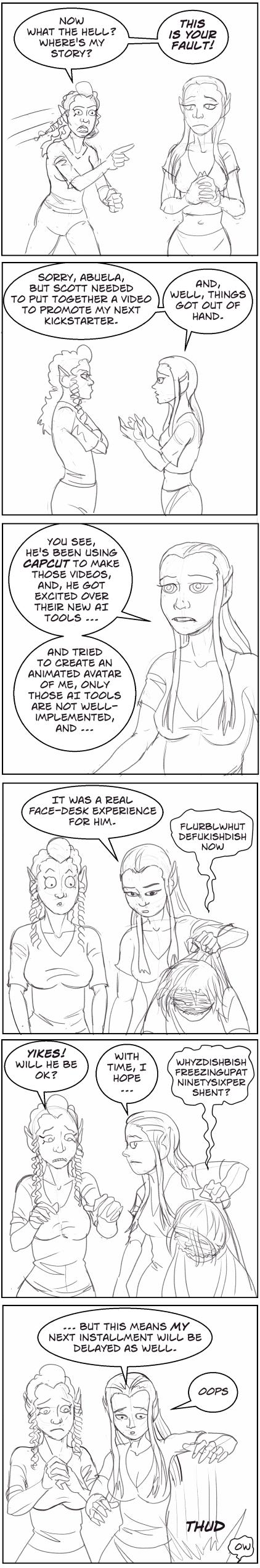 Strip 2575 of Quantum Vibe