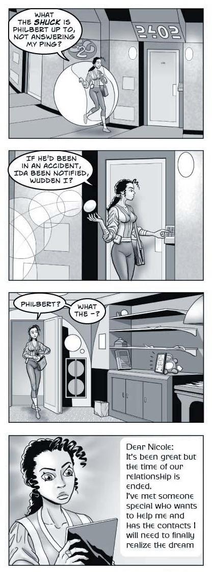 Strip 5 of Quantum Vibe
