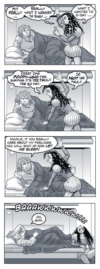 Strip 39 of Quantum Vibe