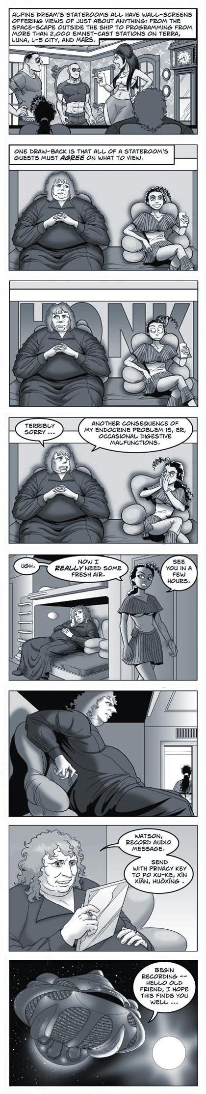 Strip 41 of Quantum Vibe