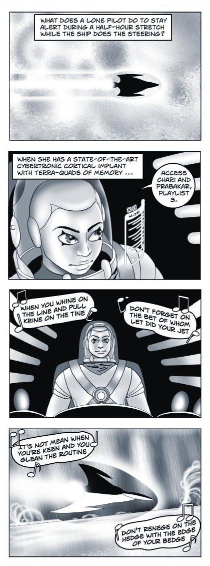 Strip 68 of Quantum Vibe