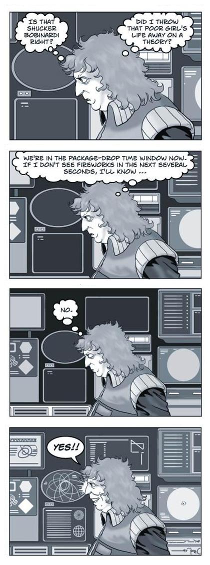 Strip 73 of Quantum Vibe