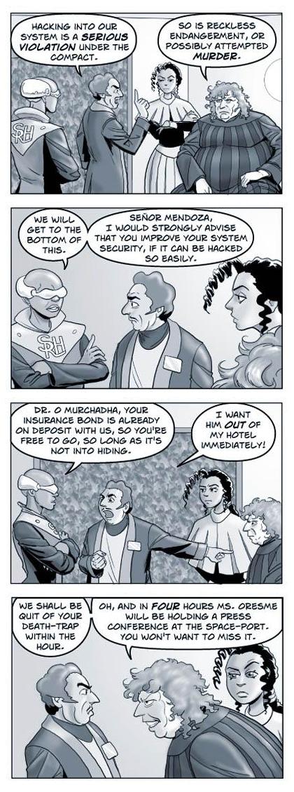 Strip 112 of Quantum Vibe