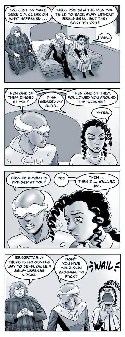 Strip 113 of Quantum Vibe