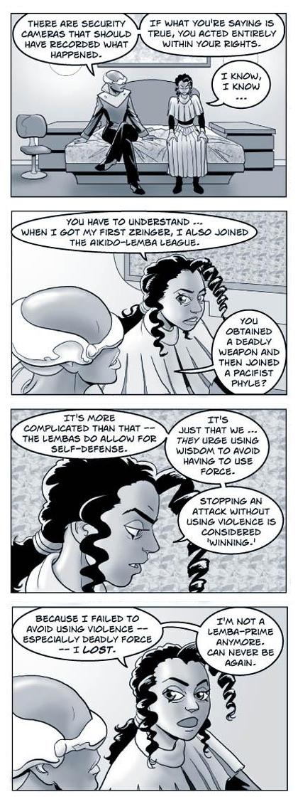 Strip 114 of Quantum Vibe