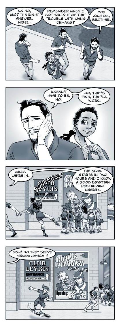 Strip 284 of Quantum Vibe