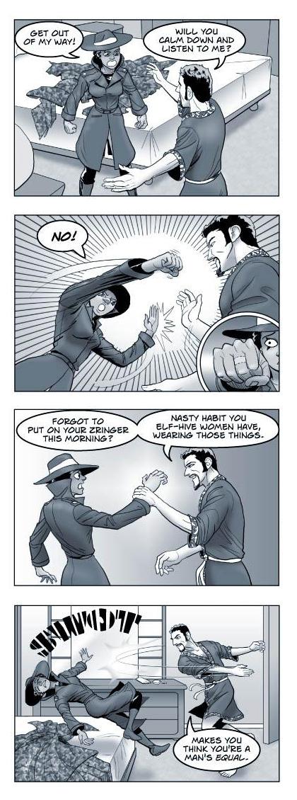 Strip 309 of Quantum Vibe