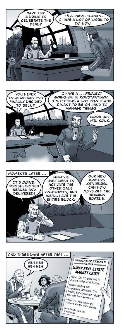 Strip 401 of Quantum Vibe